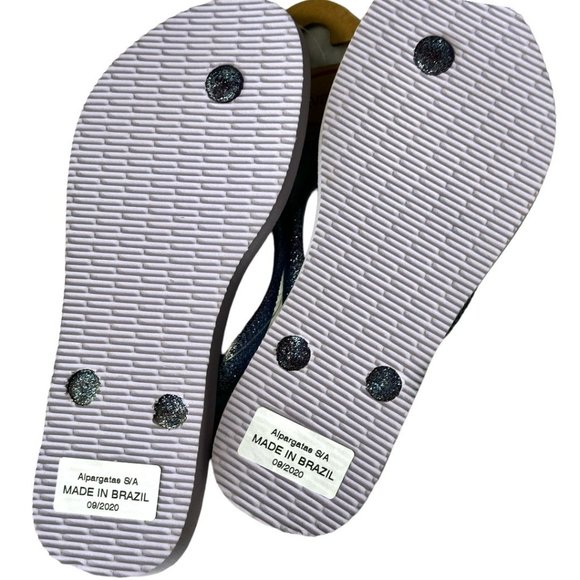 Havaianas Frozen Quiet Lilac Unisex-Child Slim Flip-Flop (Size 3/4Y - EUR 35/36) - Picture 4 of 6